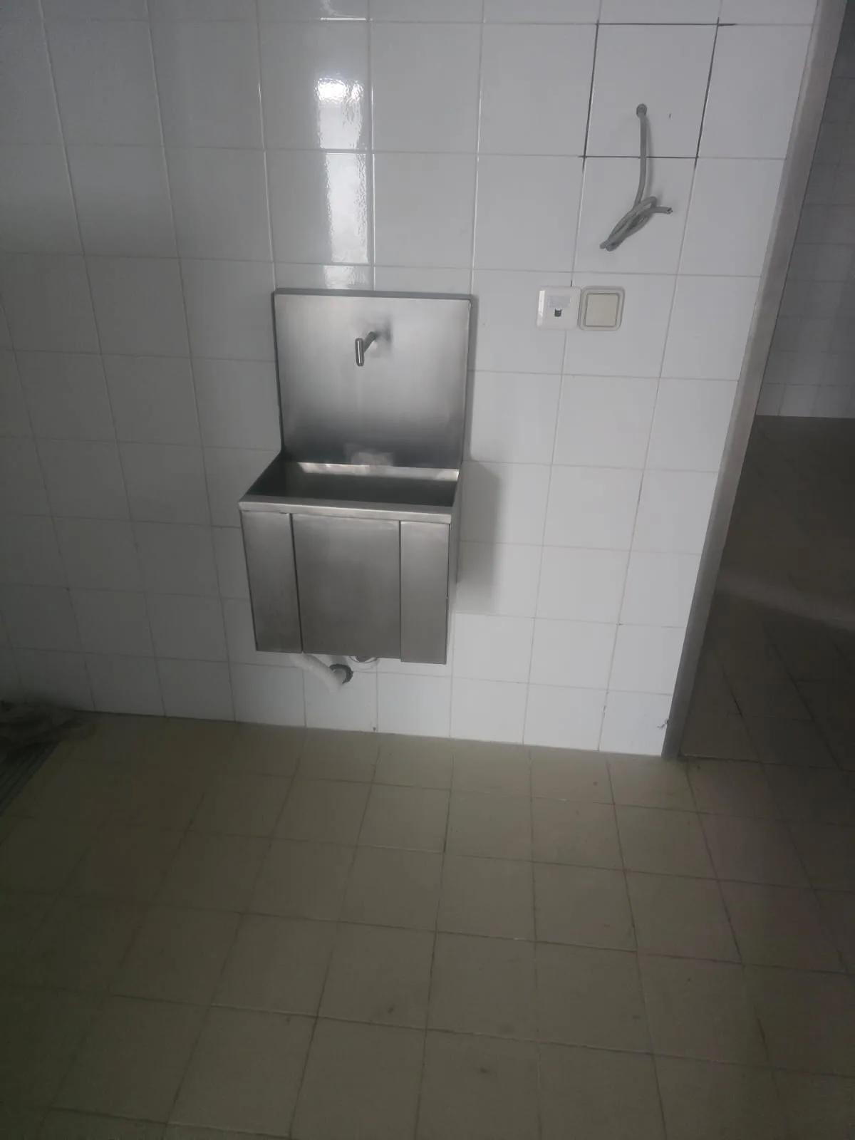 Accessoire inox réalisé sur mesure