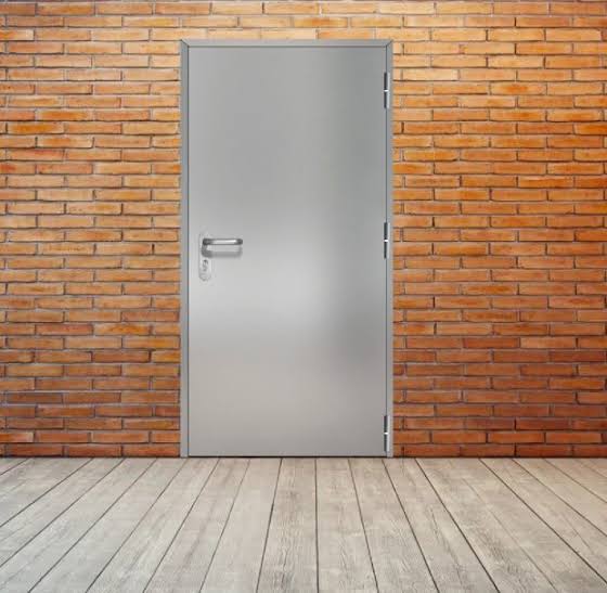 Porte inox sur mesure