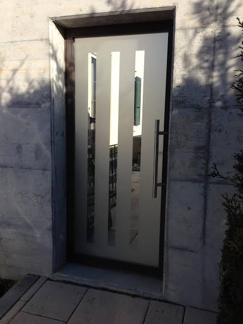 Porte inox sur mesure